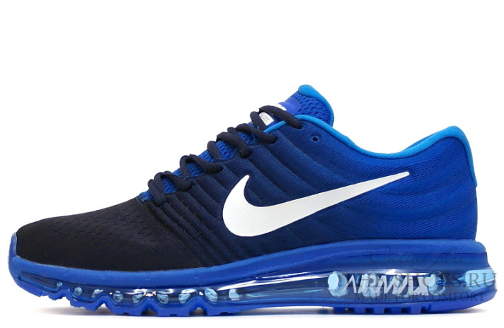 Кроссовки Nike Air Max 2017 Bright Blue Deep 849559-400 синие