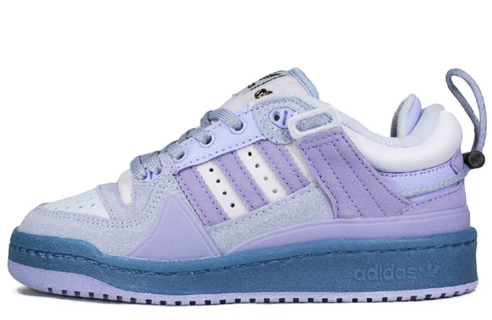 Кроссовки Adidas Forum Buckle Low Bad Bunny Blue Tint GY9693 синие