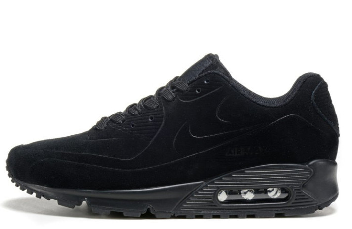 Кроссовки Nike Air Max 90 VacTech (VT) King Black Full  черные