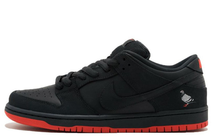 Кроссовки Nike Dunk Low SB Pro NYC Pigeon Sienna Black 883232-008 черные
