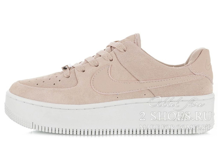 Кроссовки Nike Air Force 1 Low Sage Particle Beige AR5339-201 бежевые