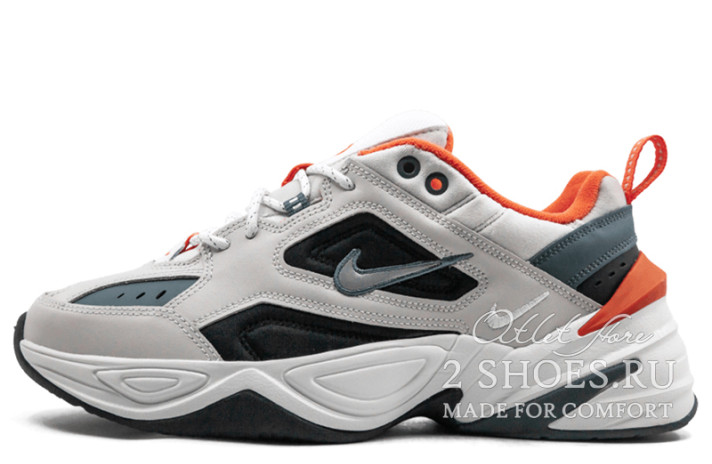 Кроссовки Nike M2K Tekno Light Bone Turf Orange CI2969-001 серые