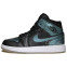 Кроссовки женские Nike Air Jordan 1 Mid Iridescent Black