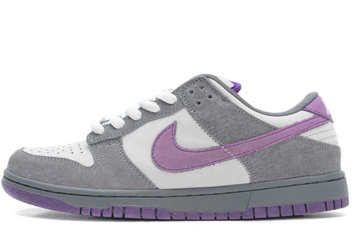 Кроссовки Nike Dunk SB Low Winter Purple Pigeon Grey  серые