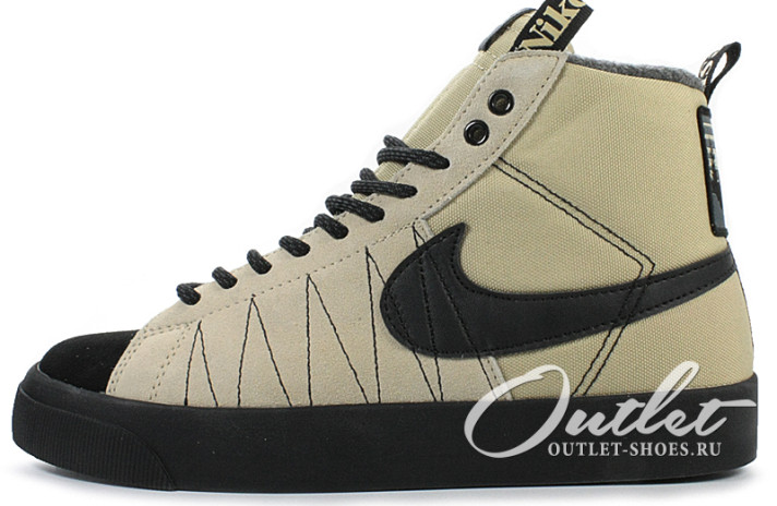 Кроссовки Nike SB Zoom Blazer Mid Acclimate Desert Rattan DC8903-200 бежевые