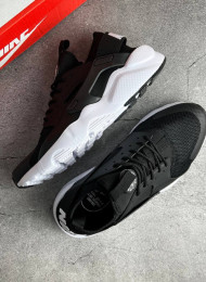 Кроссовки Nike Air Huarache Ultra Black Anthracite White живое фото 2