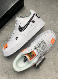 Кроссовки Nike Air Force 1 Low Just Do It White живое фото 2