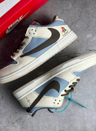 Кроссовки Nike Dunk SB Low Travis Scott Playstation живое фото 1