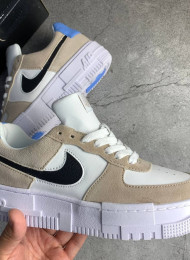 Кроссовки Nike Air Force 1 Pixel Desert Sand живое фото 3
