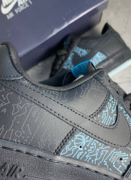 Кроссовки Nike Air Force 1 Low Computer Chip Space Jam живое фото 4