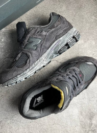 Кроссовки New Balance 2002R Protection Pack Phantom Black живое фото 2