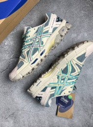 Кроссовки Asics Gel Kahana 8 Khaki Mint живое фото 1