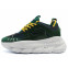Кроссовки женские Versace Chain Reaction 2 Plaid Green